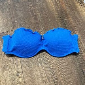 Royal Blue Victoria’s Secret Bandeau Bikini Top